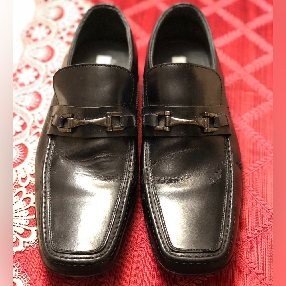 Steve Madden Slip On Mens Black Shoes size 12